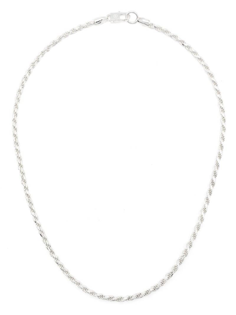 Hatton Labs Rope sterling-silver necklace von Hatton Labs