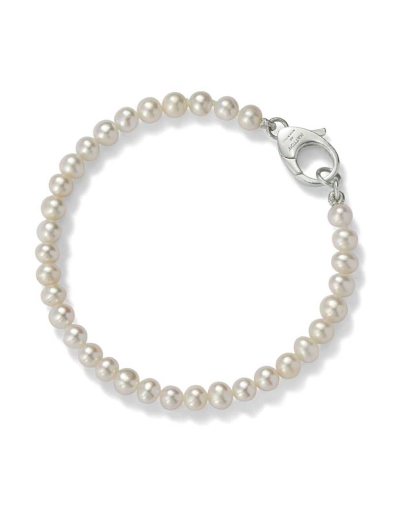 Hatton Labs beaded pearl bracelet - Silver von Hatton Labs