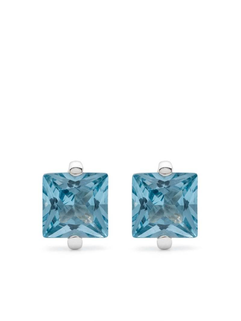 Hatton Labs cubic-zirconia stud earrings - Silver von Hatton Labs