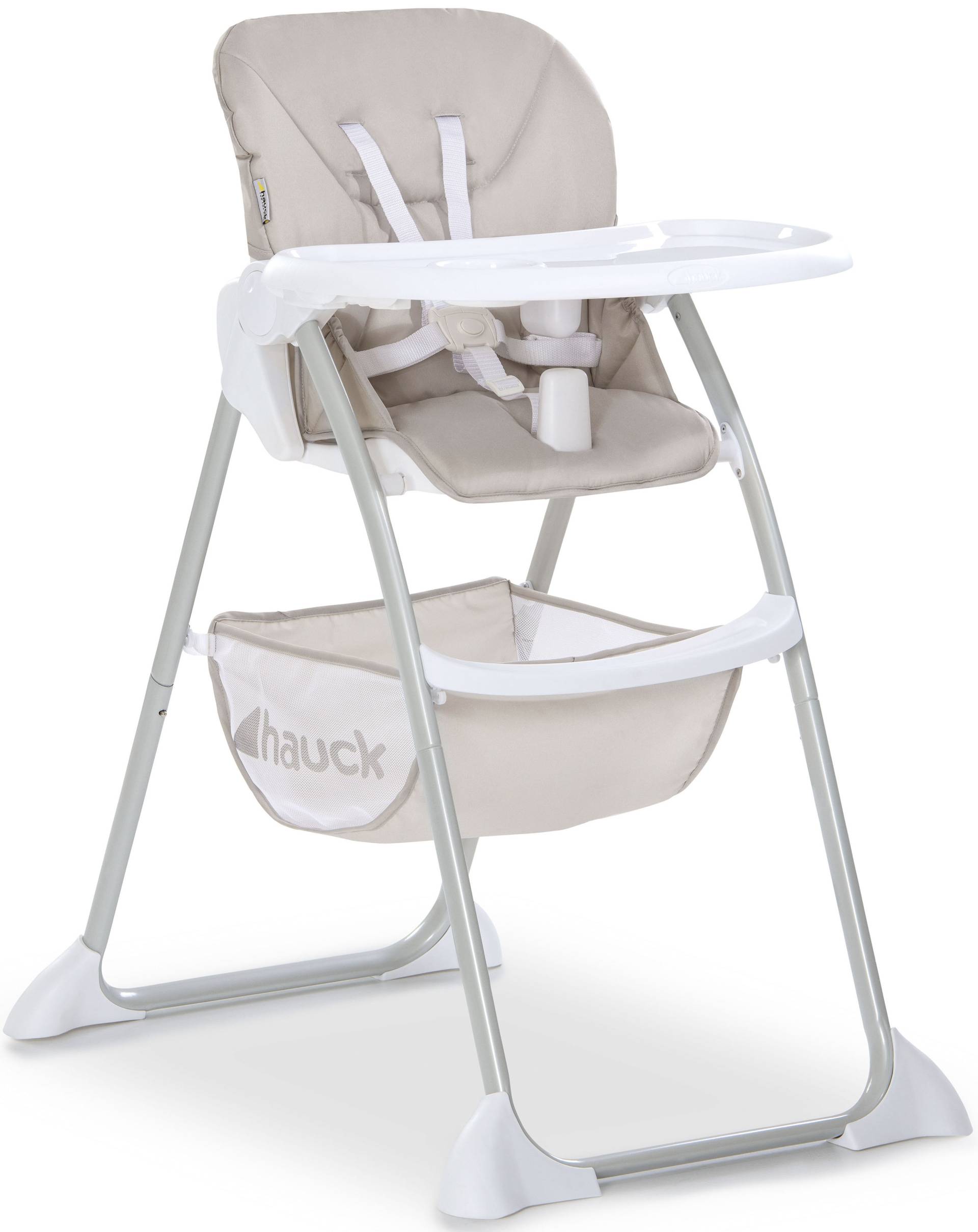 Hauck Hochstuhl »Sit N Fold, beige«, schmal faltbar von Hauck