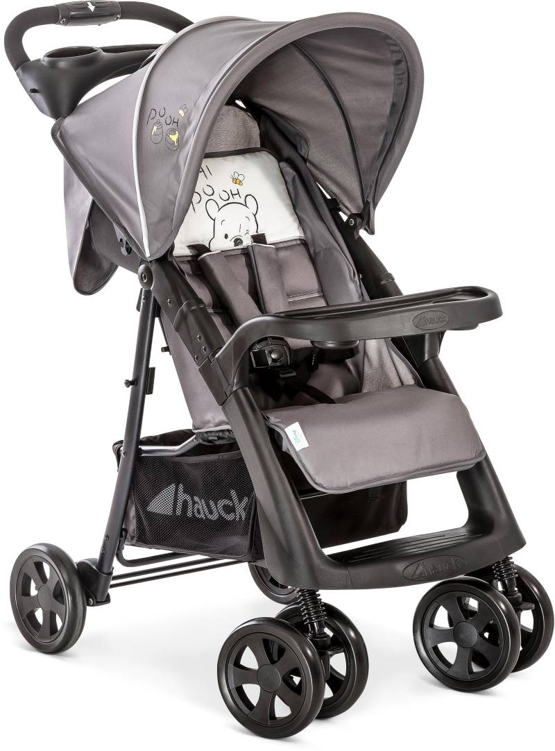 Hauck Kinder-Buggy »Shopper Neo II, Pooh Cuddles«, mit schwenk- und feststellbaren Vorderrädern; von Hauck