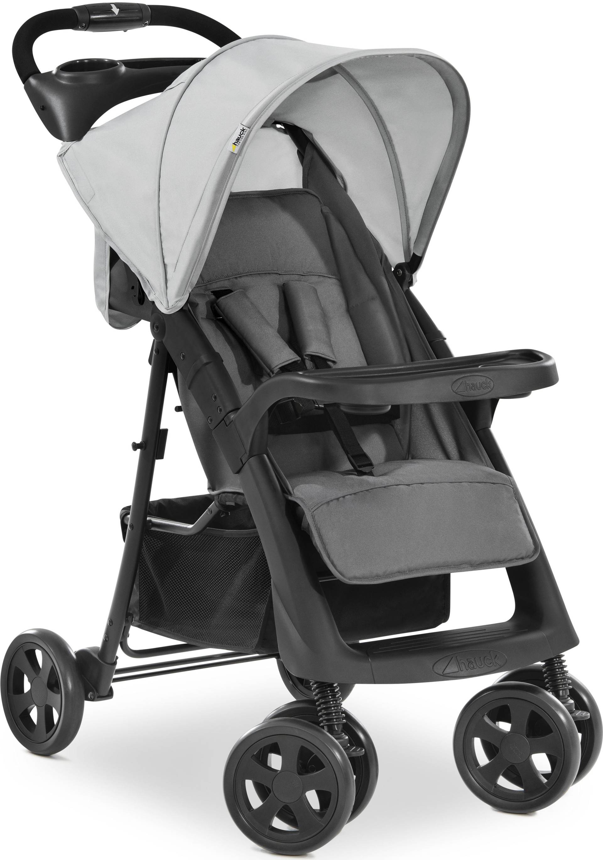 Hauck Kinder-Buggy »Shopper Neo II, grey«, 22 kg, mit schwenk- und feststellbaren Vorderrädern; von Hauck