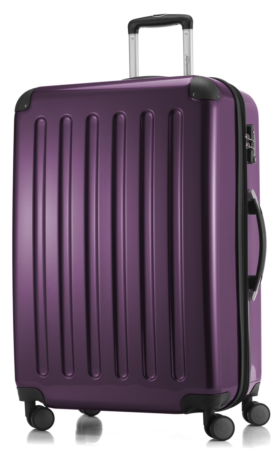 Alex - Koffer Hartschale L glänzend mit TSA in Aubergine Alex - Koffer Hartschale L glänzend mit TSA in Aubergine von Hauptstadtkoffer