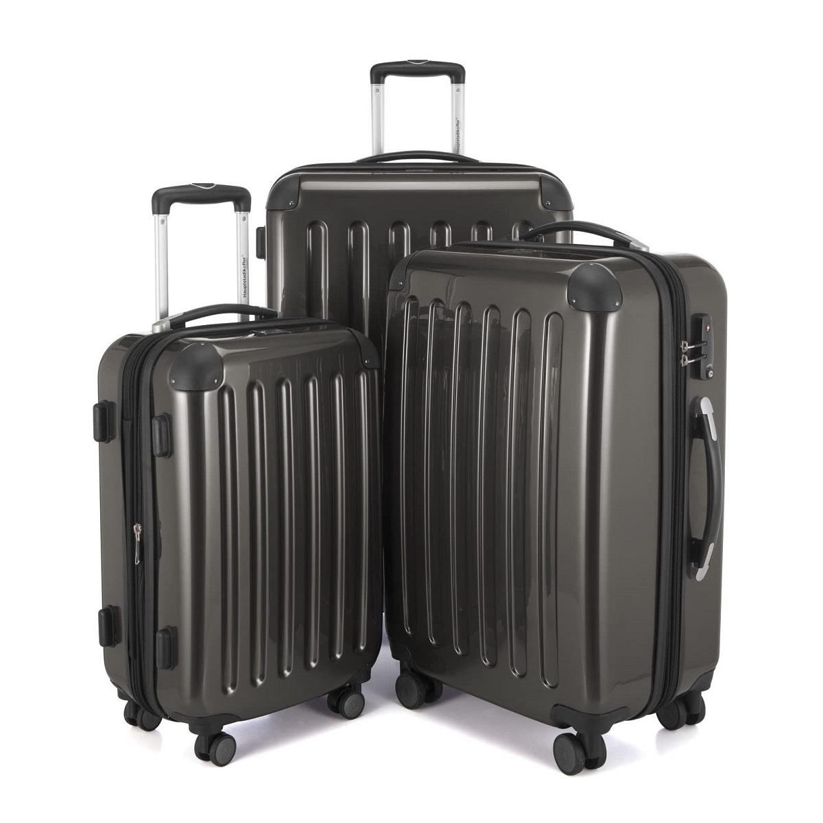 Alex - Kofferset TSA Graphit, S/M/L Alex - Kofferset TSA Graphit, S/M/L von Hauptstadtkoffer