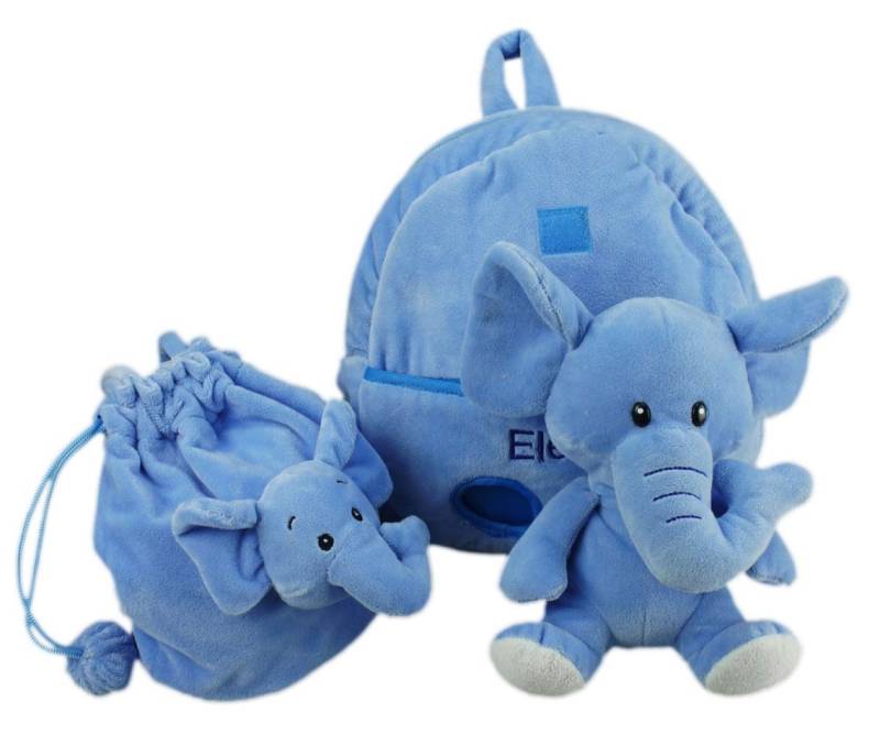 For Kids - Kinderrucksack Weichgepäck Elefant von Hauptstadtkoffer