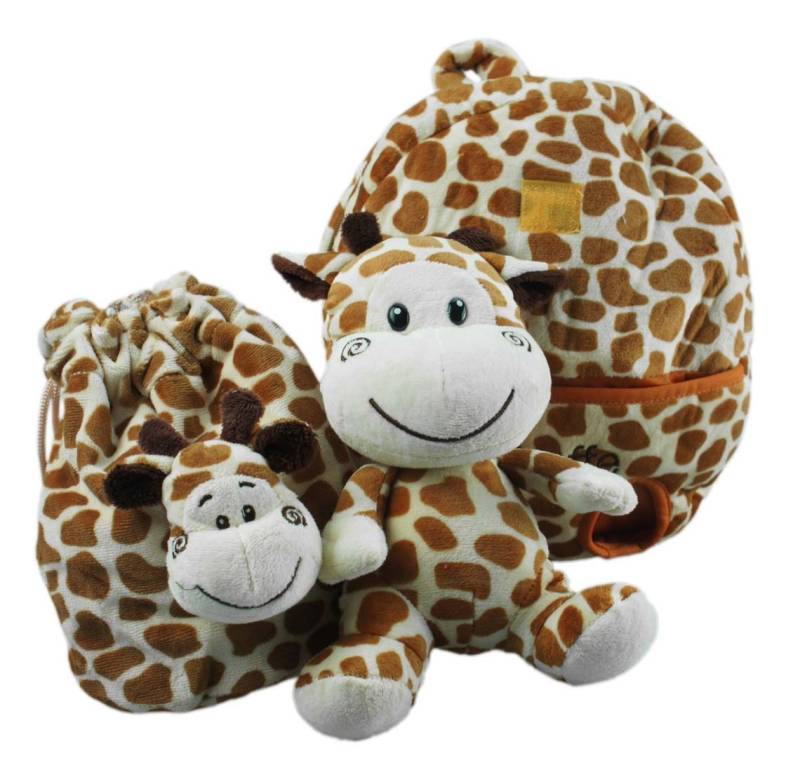 For Kids - Kinderrucksack Weichgepäck Giraffe von Hauptstadtkoffer