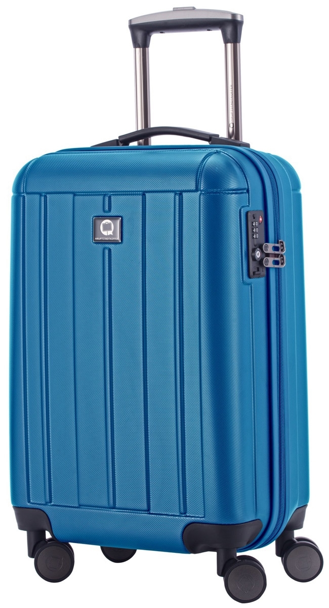 Kotti - Handgepäck Hartschalen-Trolley S mit TSA in Cyanblau matt Kotti - Handgepäck Hartschalen-Trolley S mit TSA in Cyanblau matt von Hauptstadtkoffer