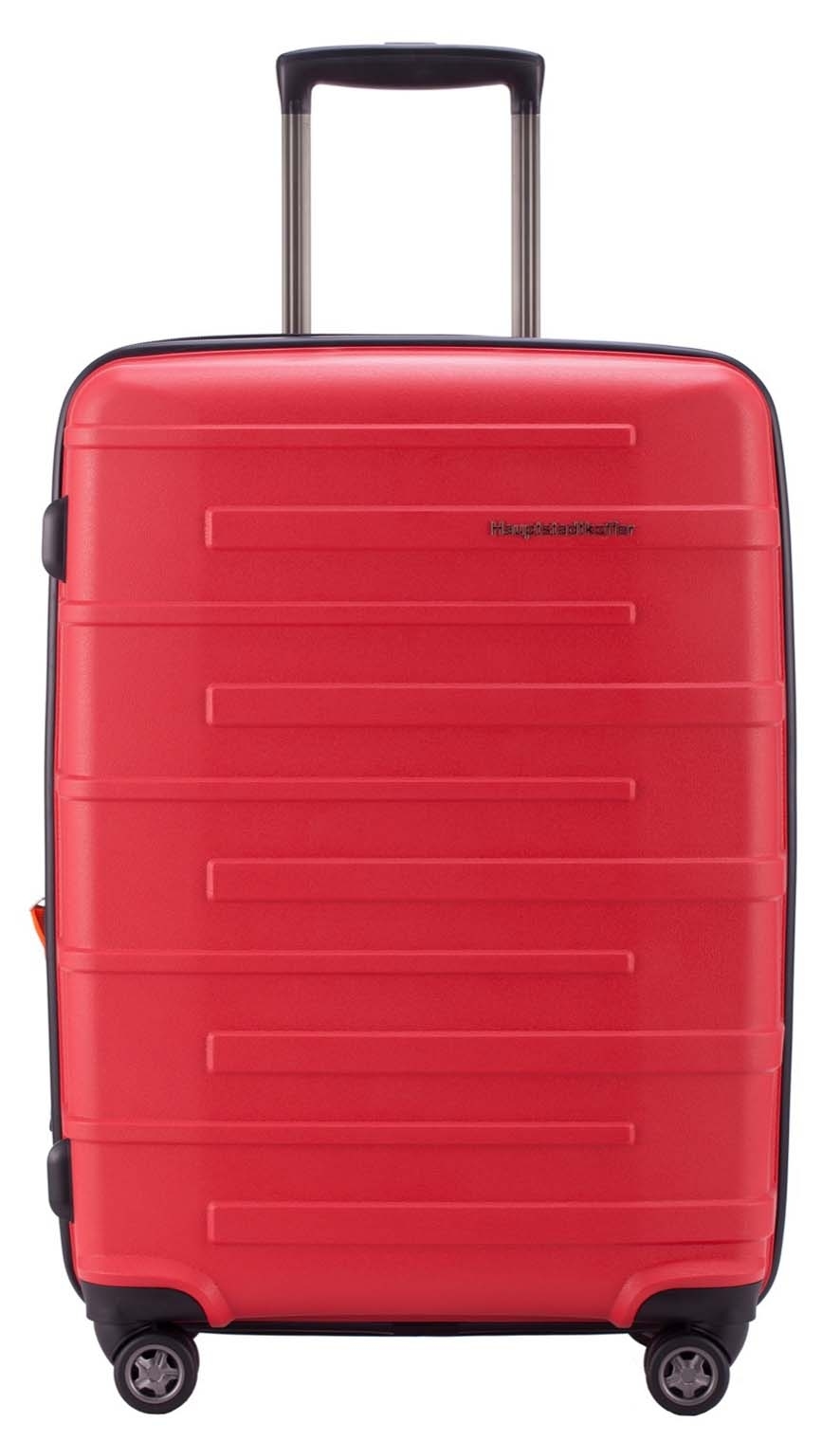 Ostkreuz - Koffer Hartschale M matt mit TSA in Rot von Hauptstadtkoffer