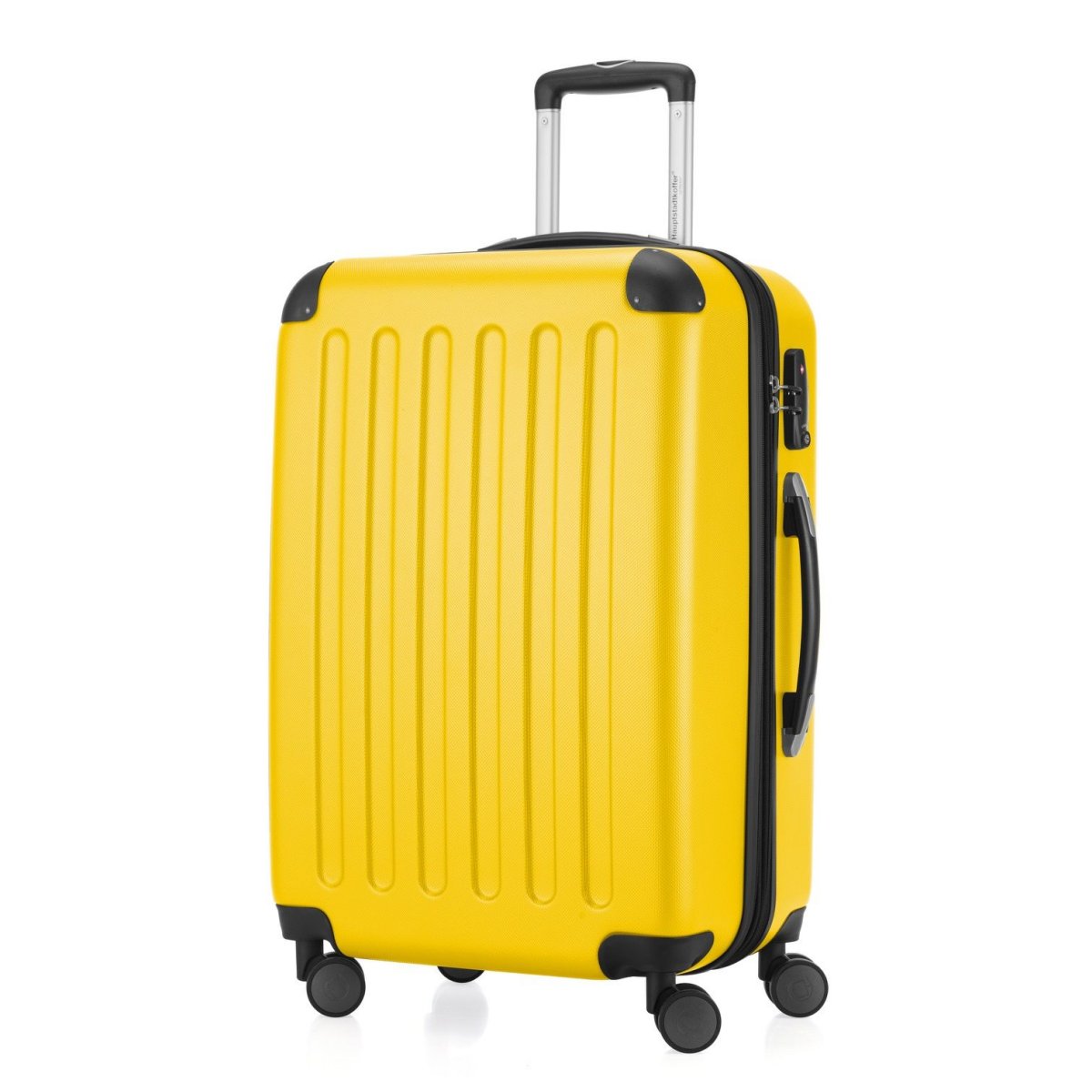 Spree - Koffer Hartschale M matt mit TSA in Gelb von Hauptstadtkoffer