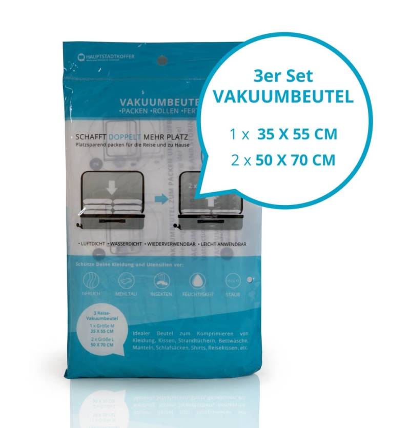 Vakuumbeutel von Hauptstadtkoffer