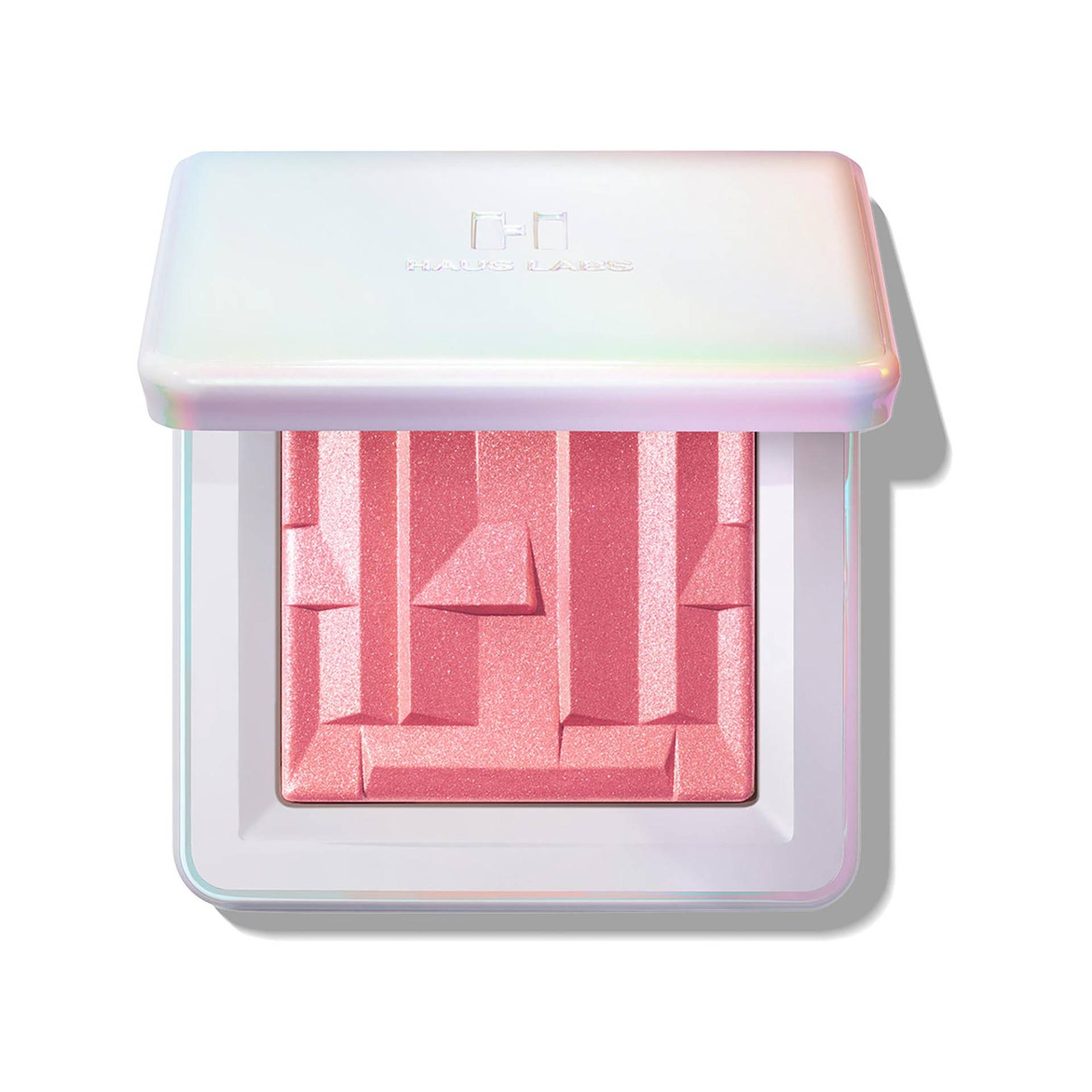 Haus Labs - Glanzpuder mit fermentierter Arnika, Bio-Radiant Gel-Powder Highlighter, 7 g, Rose Quartz von Haus Labs