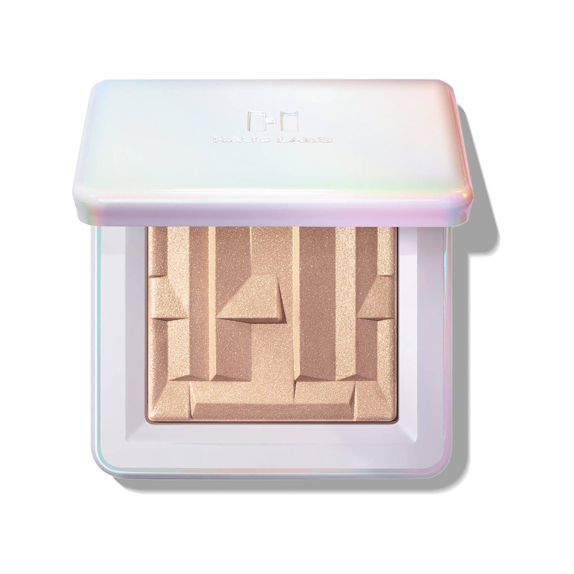 Haus Labs - Glanzpuder mit fermentierter Arnika, Bio-Radiant Gel-Powder Highlighter, 7 g, Sunstone von Haus Labs