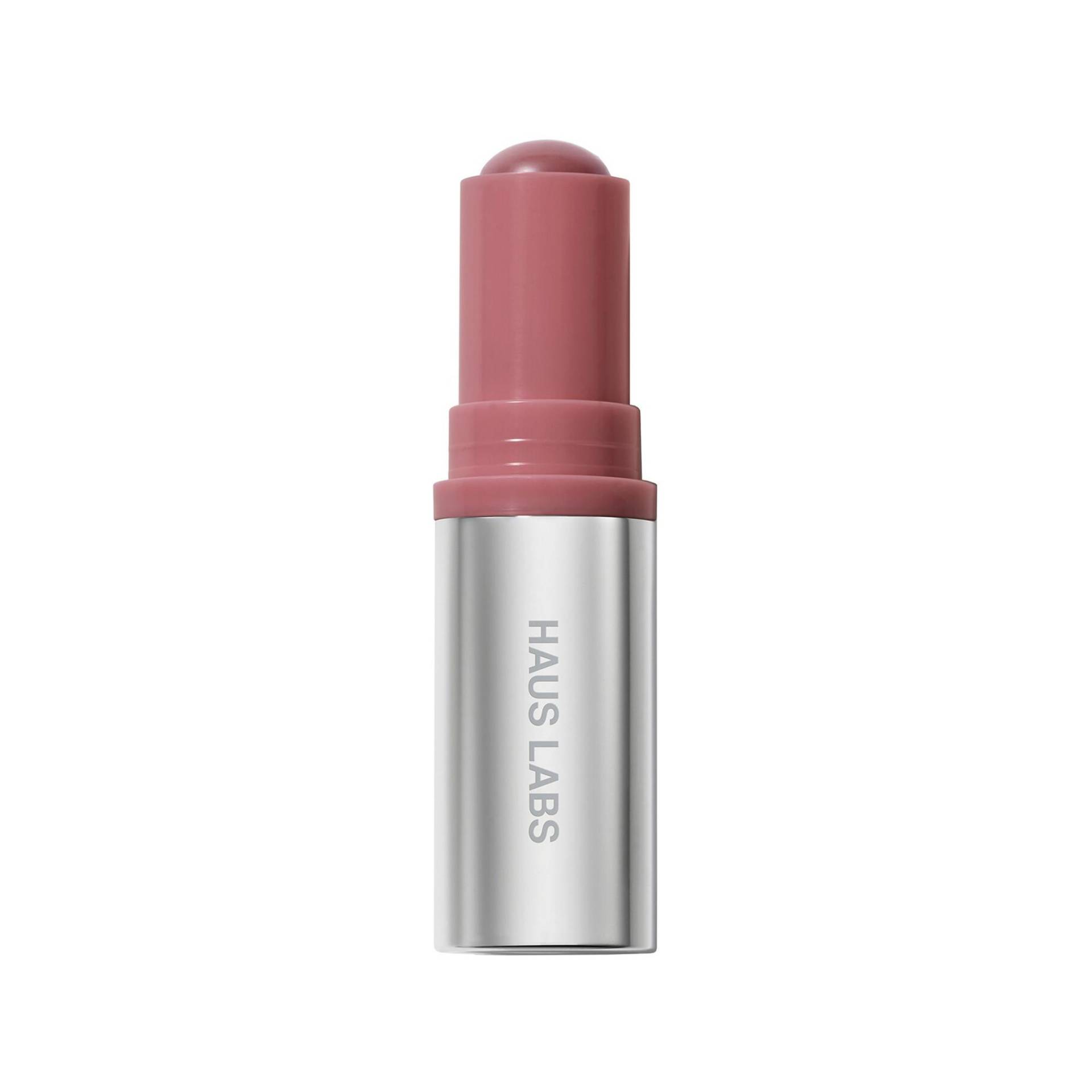 Haus Labs - Color Fuse Longwear Glassy Lip + Cheek Balm Blush Stick Cremiges Rouge, 5 g, Hibiscus von Haus Labs