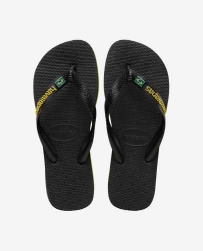 Havaianas Brasil Layers Flip-Flops - black (Grösse: 41/42) von Havaianas