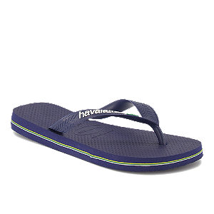 Havaianas Brasil Logo Jungen Flip Flop Blau von Havaianas