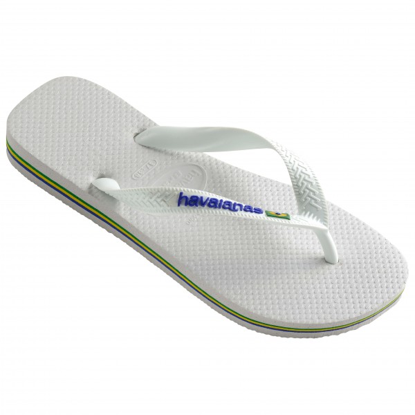 Havaianas - Brasil Logo - Sandalen Gr 35/36 grau von Havaianas