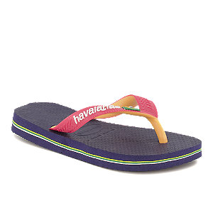 Havaianas Brasil Mix Jungen Flip Flop Blau von Havaianas