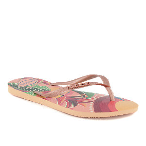 Havaianas Hav Slim Tropical Damen Flip Flop Rosa von Havaianas