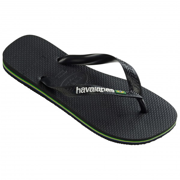 Havaianas - Kid's Brasil Logo - Sandalen Gr 27/28 schwarz Havaianas - Kid's Brasil Logo - Sandalen Gr 27/28 schwarz von Havaianas