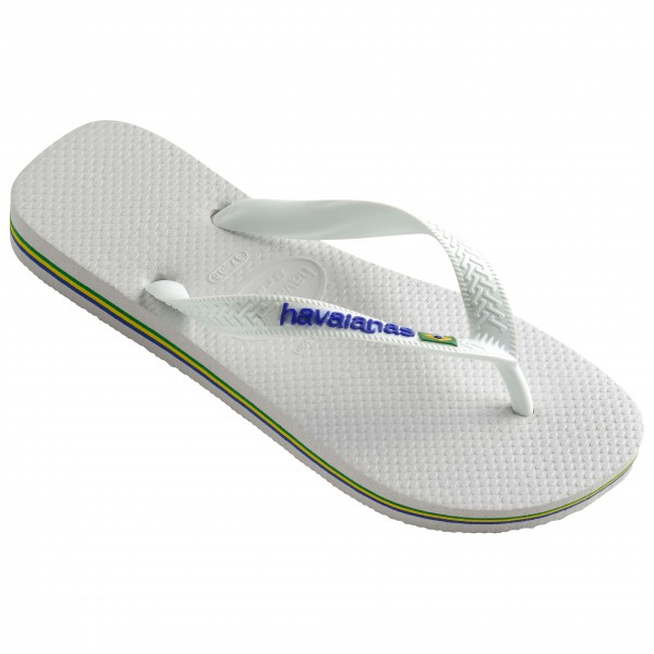 Havaianas - Kid's Brasil Logo - Sandalen Gr 33/34 grau von Havaianas