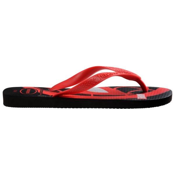 Havaianas - Kid's Top Marvel Logomania - Sandalen Gr 27/28 rot/schwarz von Havaianas