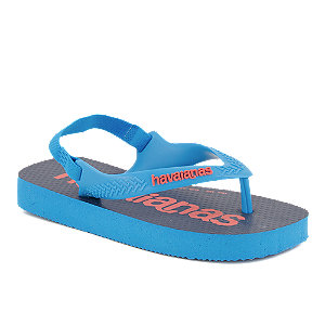 Havaianas Logomania Jungen Flip Flop Blau von Havaianas