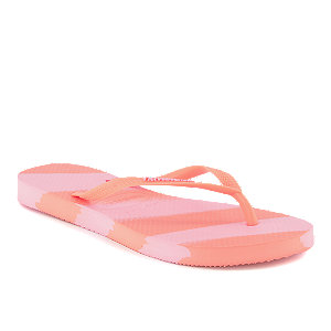 Havaianas Slim Color Fun Damen Flip Flops Rot von Havaianas