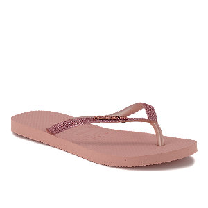 Havaianas Slim Glitter Mädchen Flip Flop Rosa von Havaianas