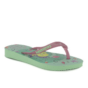 Havaianas Slim Princess Mädchen Flip Flop Grün von Havaianas