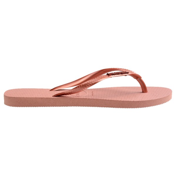 Havaianas - Women's Slim Logo Metallic - Sandalen Gr 39/40 rosa/ golden blush Havaianas - Women's Slim Logo Metallic - Sandalen Gr 39/40 rosa/ golden blush von Havaianas