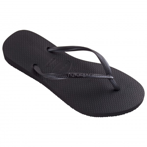 Havaianas - Women's Slim - Sandalen Gr 33/34 grau/schwarz von Havaianas