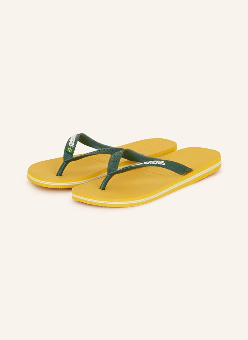 Havaianas Zehentrenner Brazil gelb von Havaianas