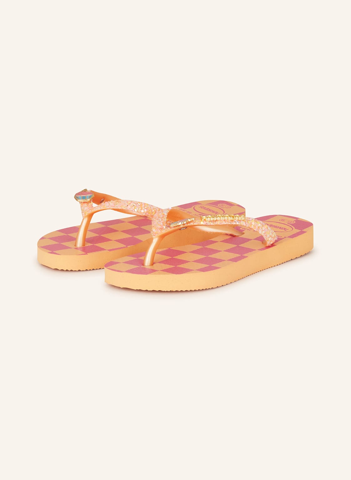 Havaianas Zehentrenner Glitter Trendy orange von Havaianas