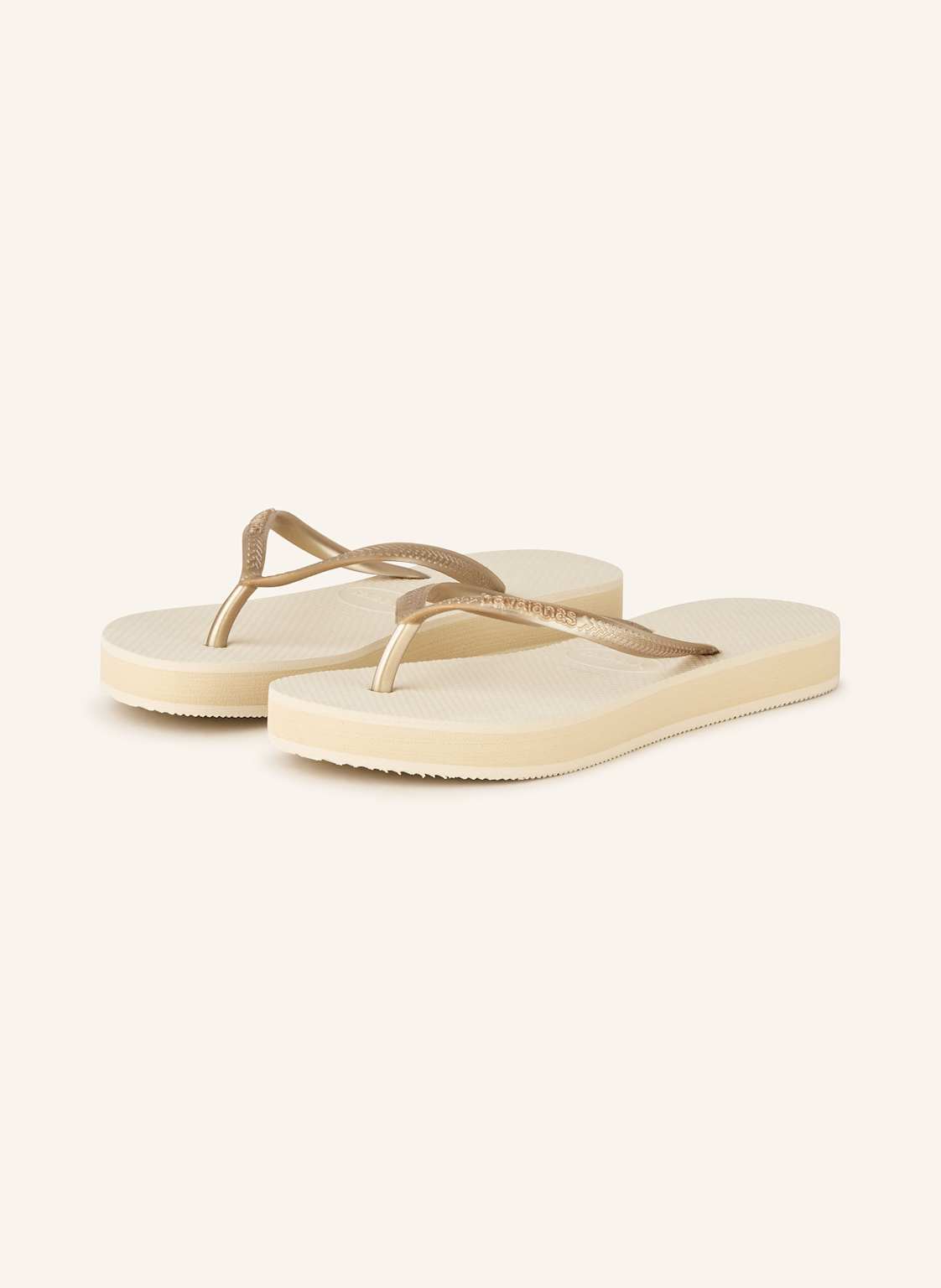 Havaianas Zehentrenner Slim Flatform beige Havaianas Zehentrenner Slim Flatform beige von Havaianas