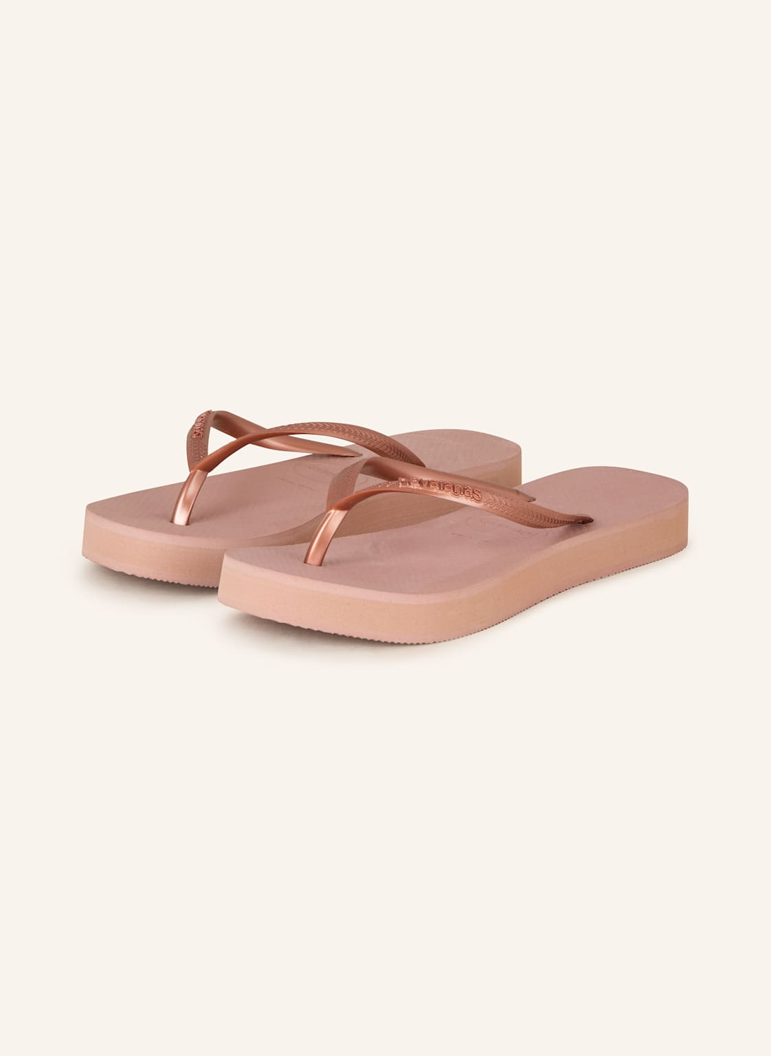 Havaianas Zehentrenner Slim Flatform rosa Havaianas Zehentrenner Slim Flatform rosa von Havaianas