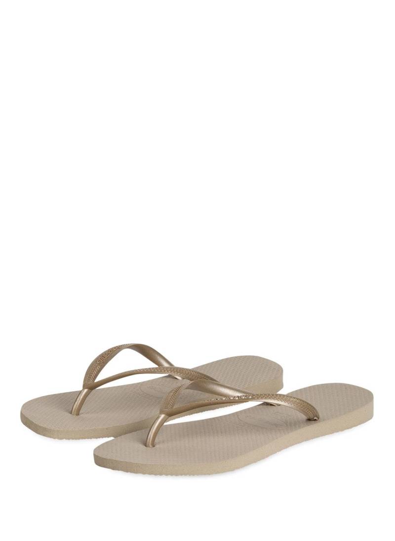 Havaianas Zehentrenner Slim gold von Havaianas