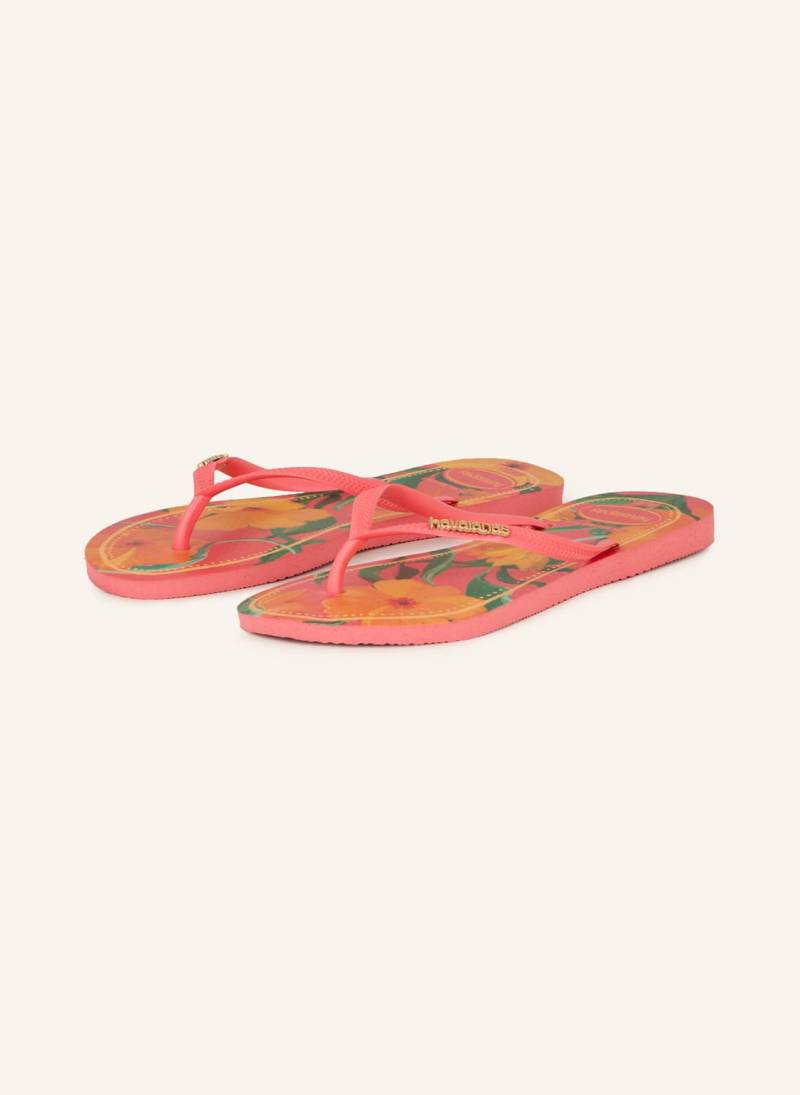 Havaianas Zehentrenner Tropical orange von Havaianas