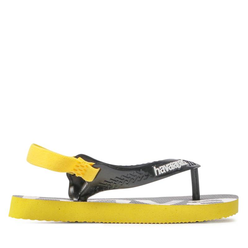 Sandalen Havaianas Baby Logomania 41457952197 Schwarz von Havaianas