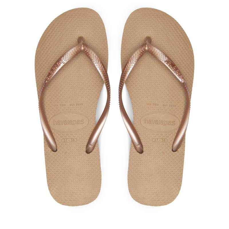 Zehentrenner Havaianas 4000030.3581 Goldfarben von Havaianas