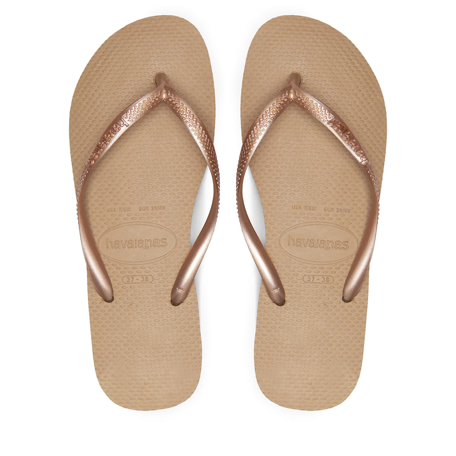 Zehentrenner Havaianas 4000030.3581 Goldfarben von Havaianas