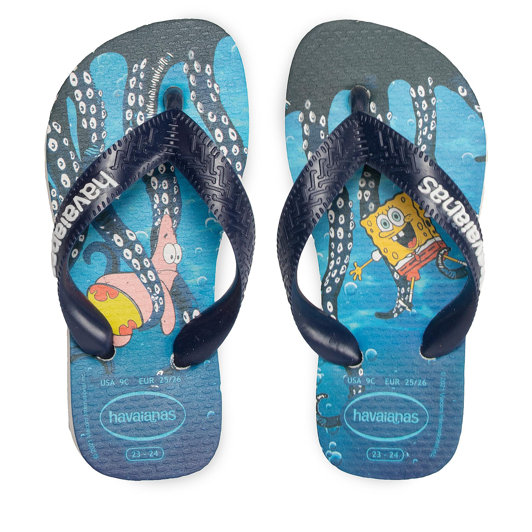 Zehentrenner Havaianas K T Spongeb 41470660001 Dunkelblau Zehentrenner Havaianas K T Spongeb 41470660001 Dunkelblau von Havaianas