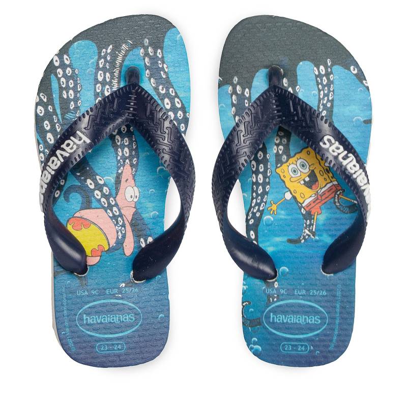 Zehentrenner Havaianas K T Spongeb 41470660001 Dunkelblau von Havaianas