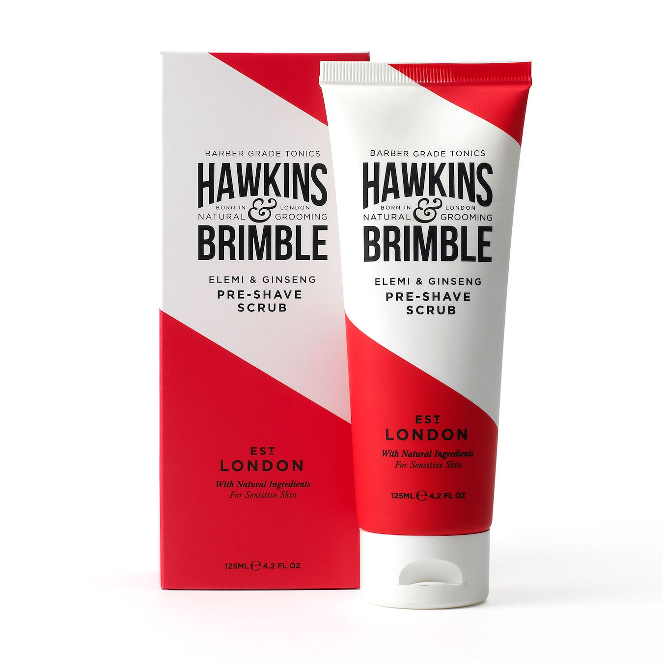 Hawkins & Brimble Elemi & Ginseng Pre-Shave Scrub von Hawkins & Brimble