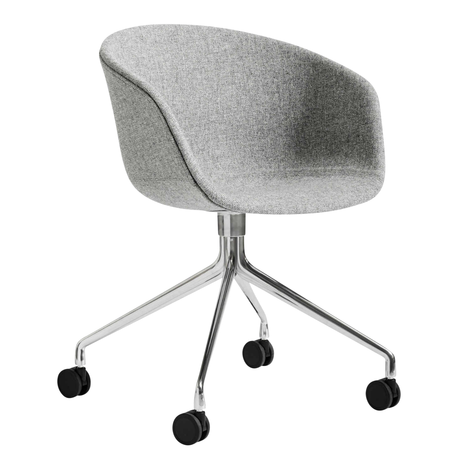 About a Chair AAC25 Bürostuhl, Stoff 0123 remix by kvadrat, Untergestell Aluminium poliert About a Chair AAC25 Bürostuhl, Stoff 0123 remix by kvadrat, Untergestell Aluminium poliert von Hay