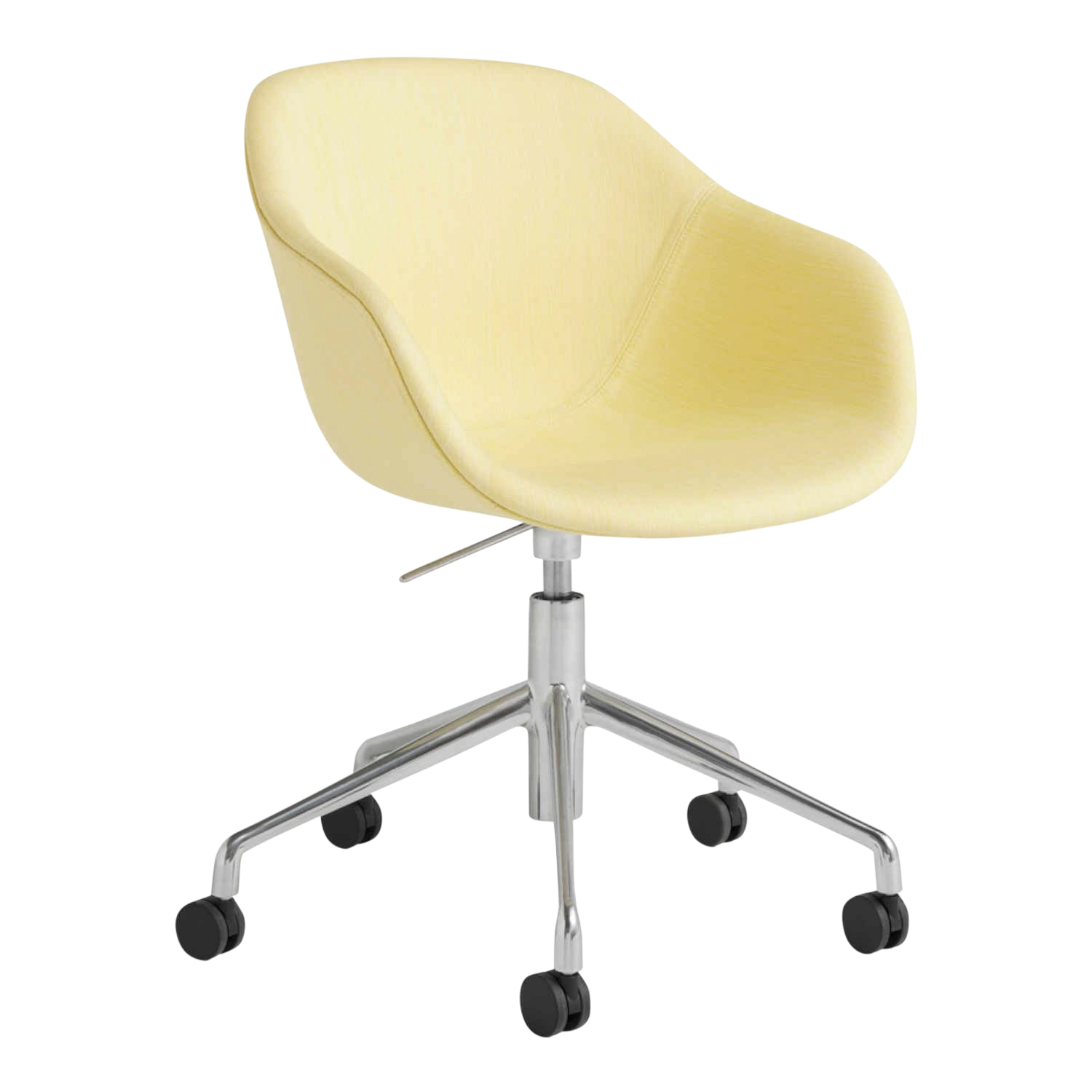 About a Chair AAC253 Bürostuhl, Stoff 0543 remix by kvadrat, Untergestell Aluminium poliert About a Chair AAC253 Bürostuhl, Stoff 0543 remix by kvadrat, Untergestell Aluminium poliert von Hay