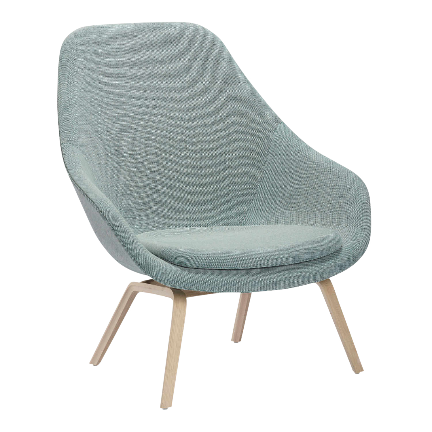 About a Lounge AAL93 Sessel, Stoff 0823 remix by kvadrat, Untergestell eiche geseift About a Lounge AAL93 Sessel, Stoff 0823 remix by kvadrat, Untergestell eiche geseift von Hay
