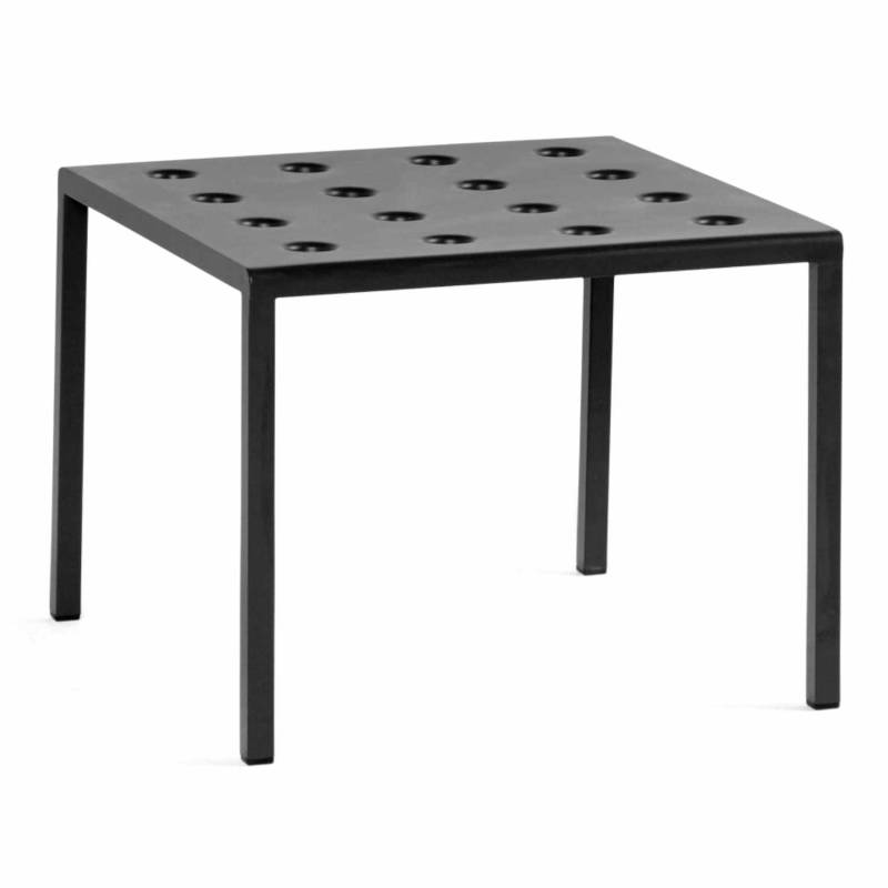 Balcony Low Table Beistelltisch, Farbe anthrazit von Hay