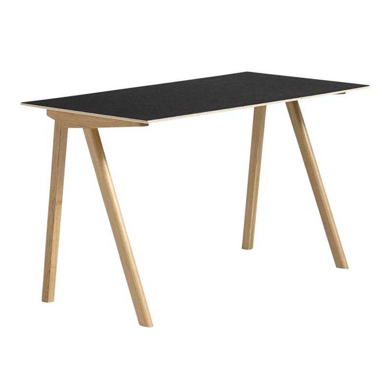 Copenhague CPH90 Desk Schreibtisch, Tabletop eiche (oak), Frame eiche (oak) von Hay