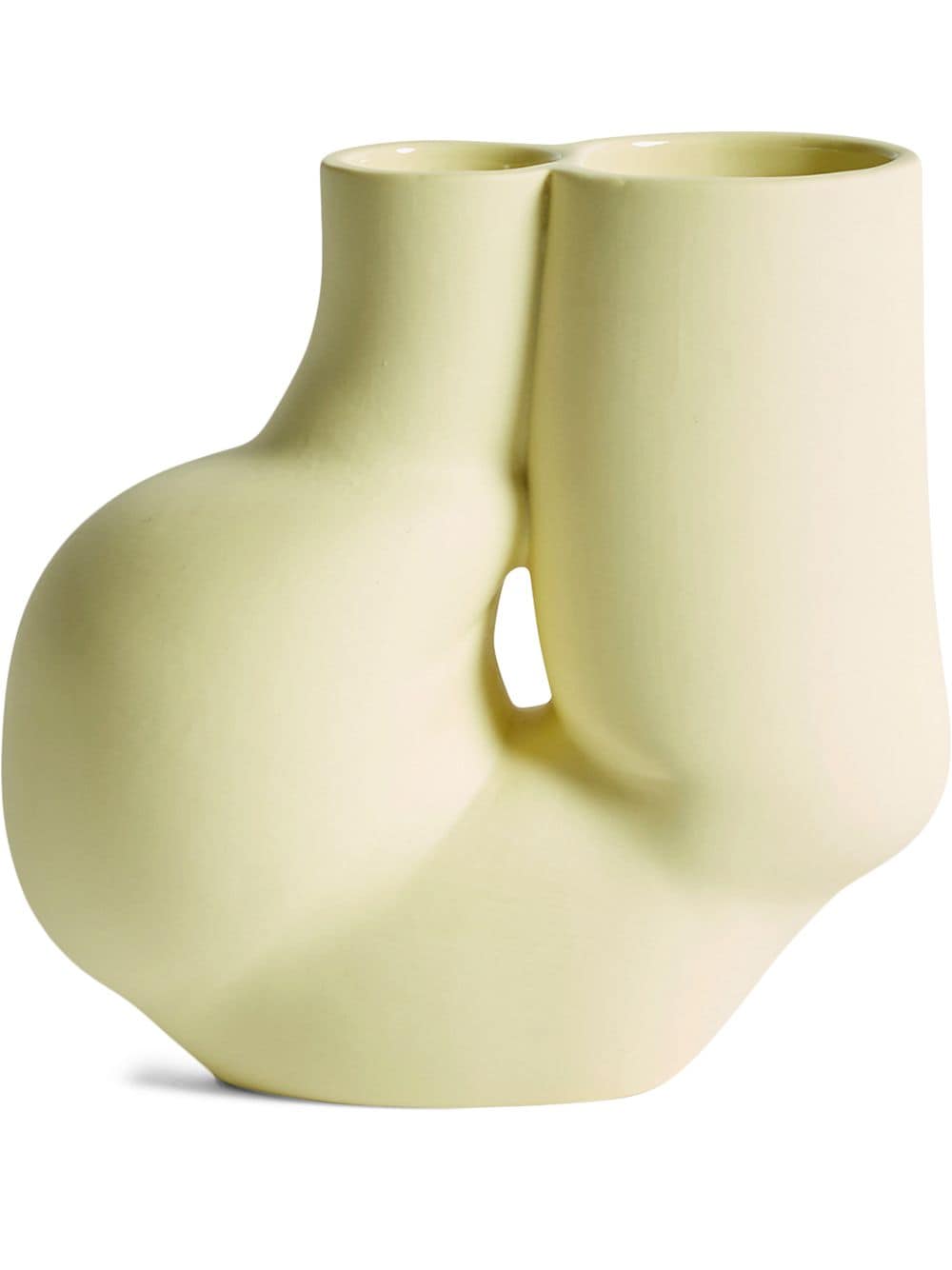 HAY Chubby vase (20cm) - Yellow von HAY