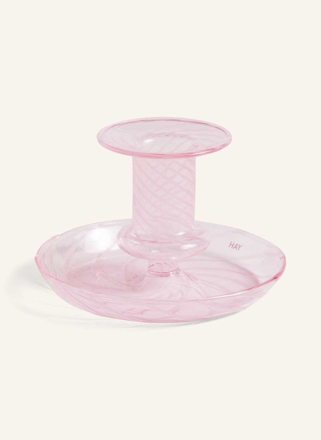 Hay Kerzenhalter Flare pink Hay Kerzenhalter Flare pink von Hay